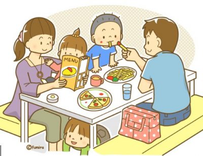 子供とお母さんに予算を大きく割こう!